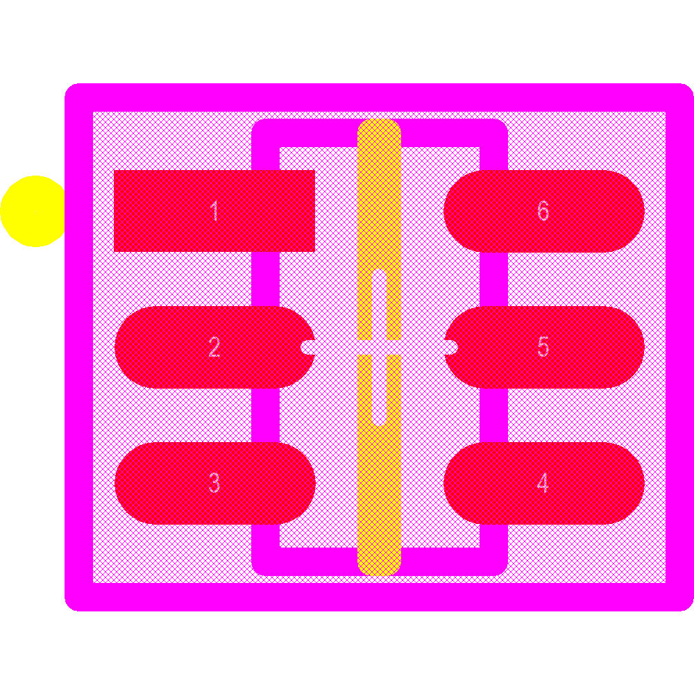 DT1042-04SO-7 Footprint - Diodes Inc.