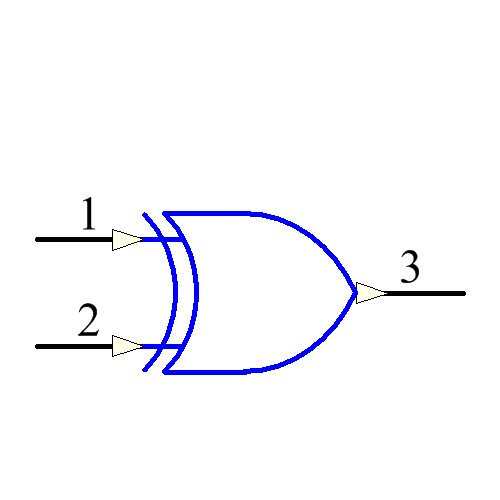SN74HC86NSR Symbol - Texas Instruments