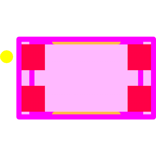 KMR631NGULCLFS Footprint - C&K Components