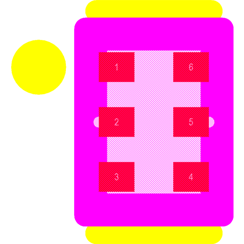 PRTR5V0U2F,115 Footprint - Nexperia