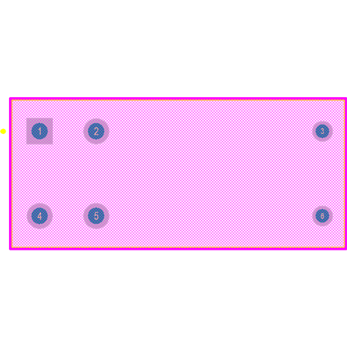 1440002-8 Footprint - TE Connectivity