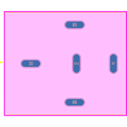 CB1-P-12V Footprint - Panasonic