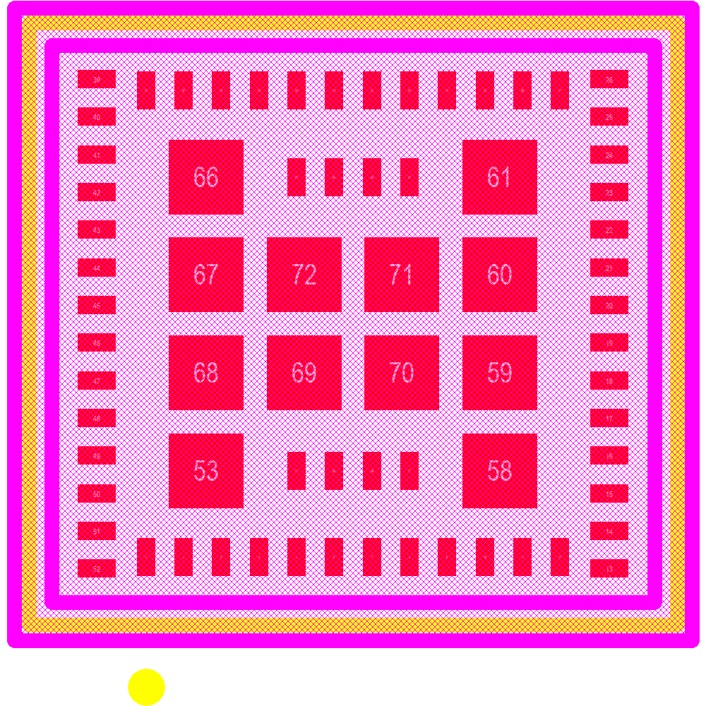 LBEE5HY1MW-230 Footprint - Murata