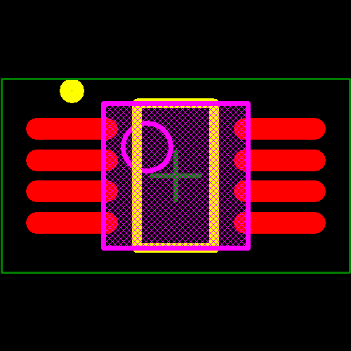 24LC64T-E/MS Footprint - Microchip
