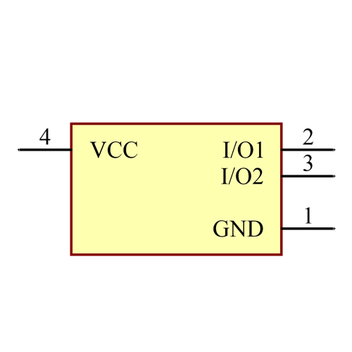 PRTR5V0U2AX,215 Symbol - Nexperia