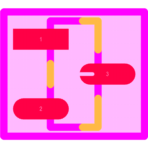 MMBF5484 Footprint - onsemi