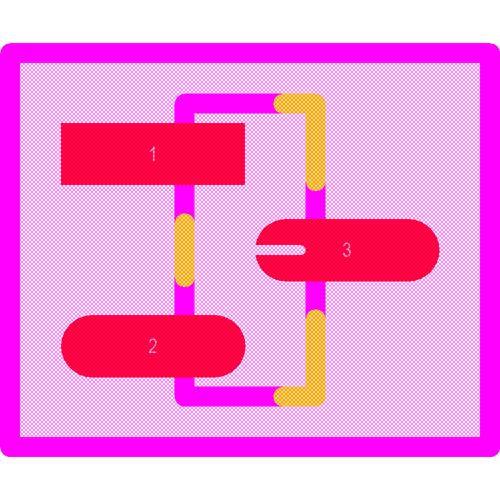 MMBF5484 Footprint - onsemi