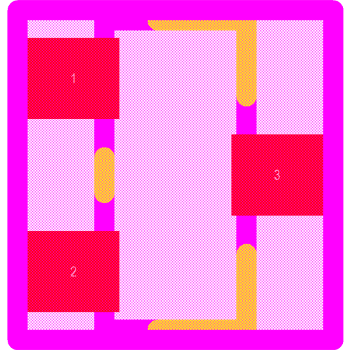 MMBF5484 Footprint - onsemi