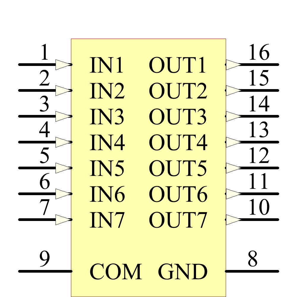 TPL7407LDR Symbol - Texas Instruments