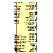 PIC18F6585-E/L Symbol - Microchip