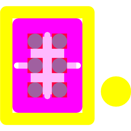 BGA524N6E6327XTSA1 Footprint - Infineon