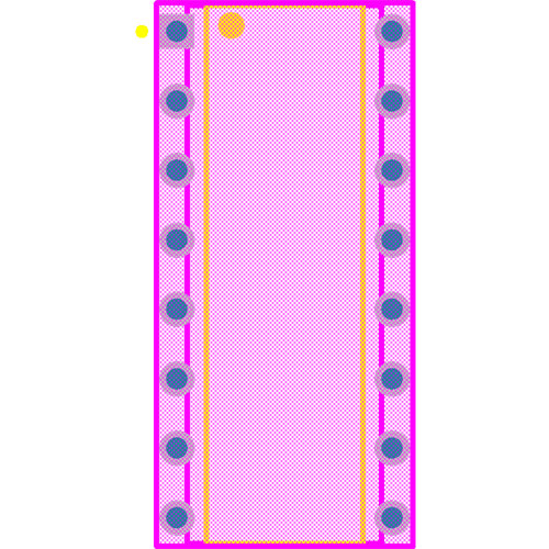 ADM691ANZ Footprint - Analog Devices