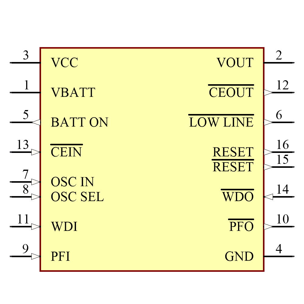 ADM691ANZ Symbol - Analog Devices