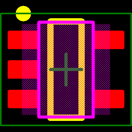 TPS2051BDBVR Footprint - Texas Instruments