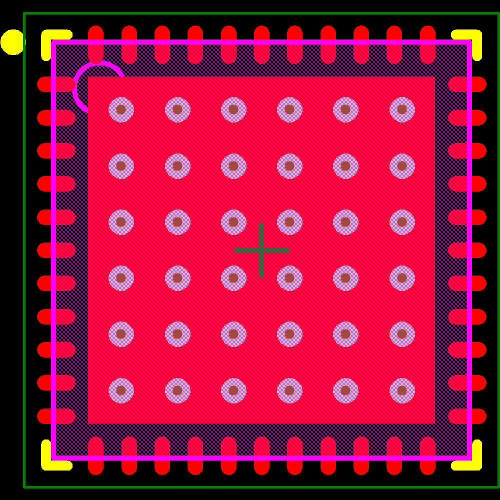 DSPIC30F3012-20E/ML Footprint - Microchip