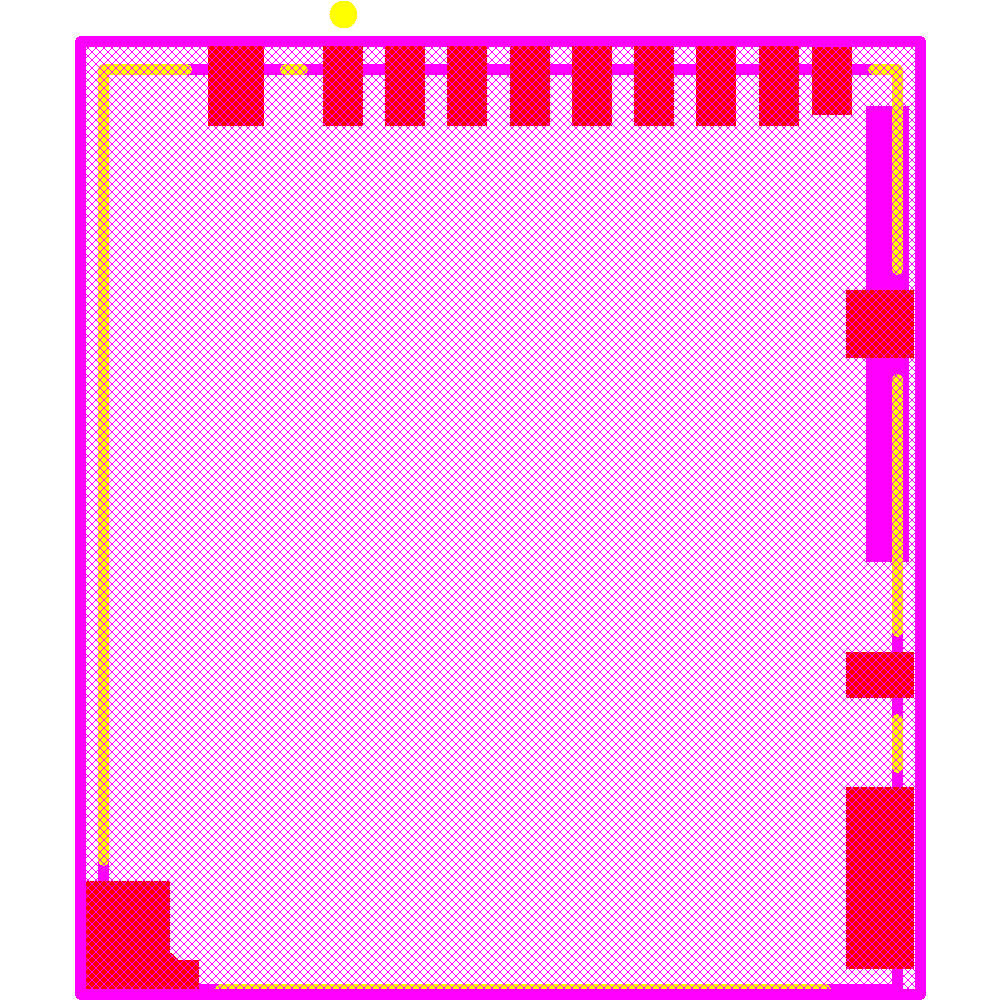 DM3BT-DSF-PEJS Footprint - HIROSE ELECTRIC