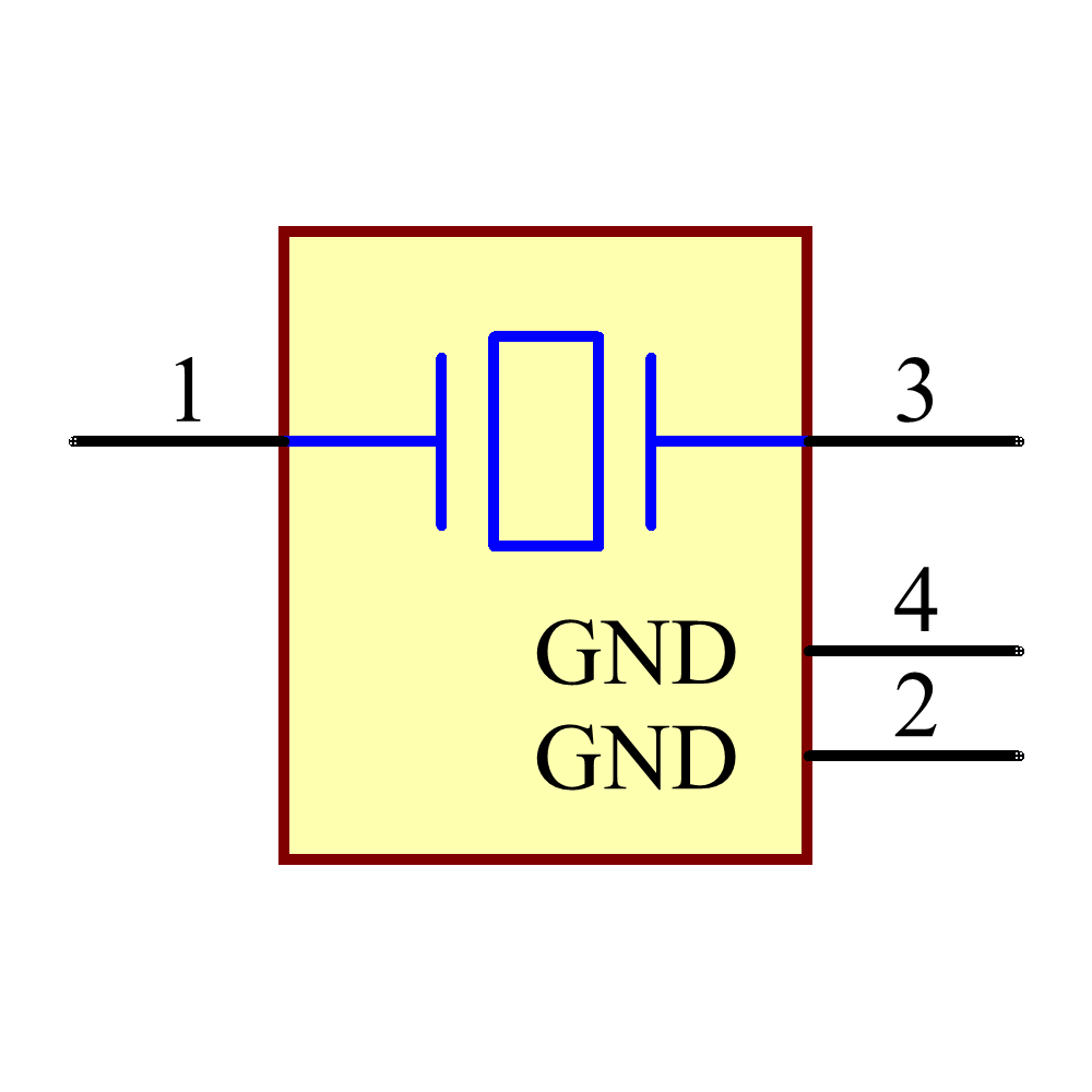 ABM8G-25.000MHZ-B4Y-T Symbol - Abracon