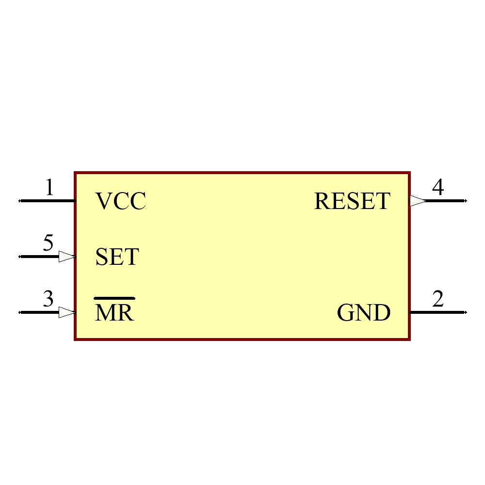 MAX6755UKLD3+T Symbol - Analog Devices