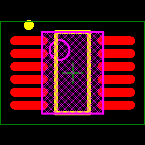 LTC4352HMS#TRPBF Footprint - Analog Devices
