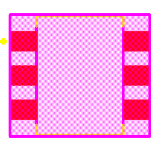 AQV256HAX Footprint - Panasonic