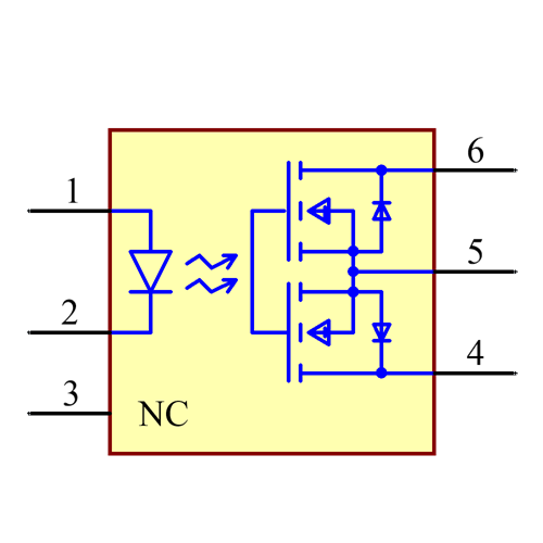 AQV256HAX Symbol - Panasonic