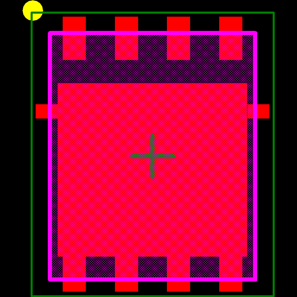 MCP87130T-U/MF Footprint - Microchip