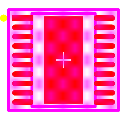 LTC3417EFE#PBF Footprint - Analog Devices