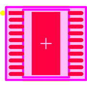 LTC3417EFE#PBF Footprint - Analog Devices