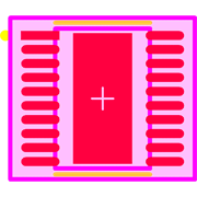 LTC3417EFE#PBF Footprint - Analog Devices