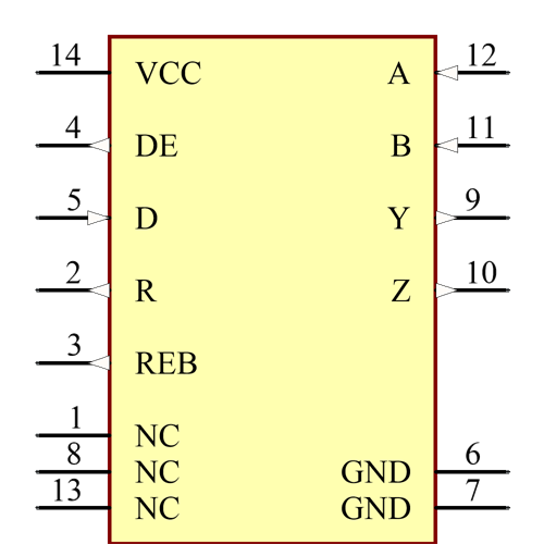 LTC491CS#PBF Symbol - Analog Devices