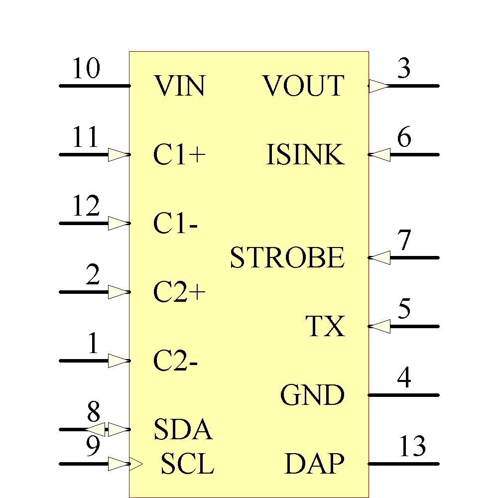 LM2759SDX/NOPB Symbol - Texas Instruments