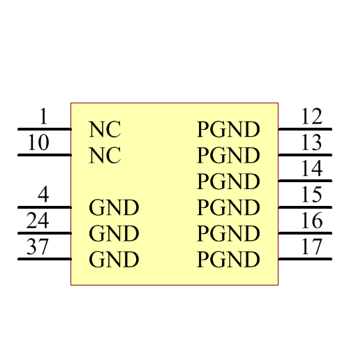 LT3956IUHE#PBF Symbol - Analog Devices