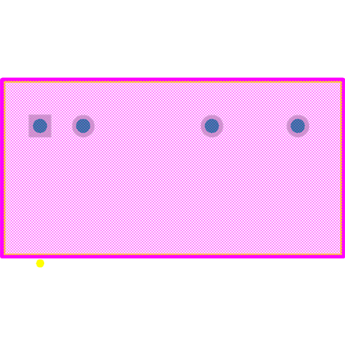 R05P215S/P Footprint - Recom Power