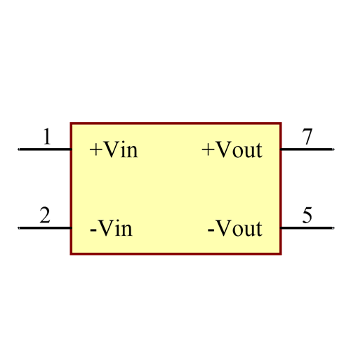 R05P215S/P Symbol - Recom Power
