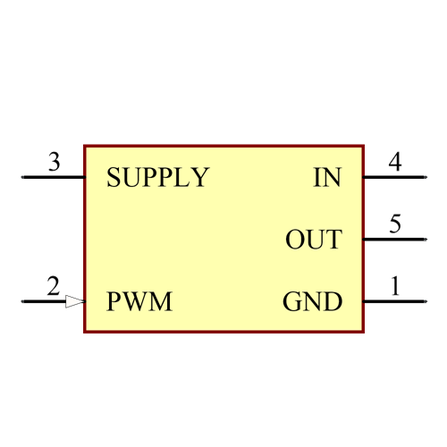 TPS92612QDBVRQ1 Symbol - Texas Instruments