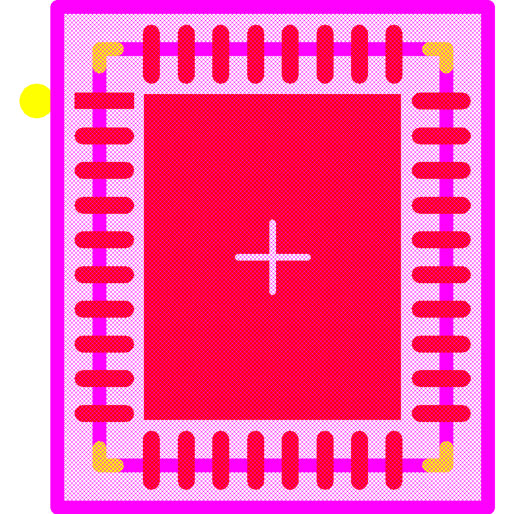 LT3744IUHE#TRPBF Footprint - Analog Devices