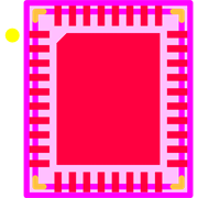 LT3744IUHE#TRPBF Footprint - Analog Devices
