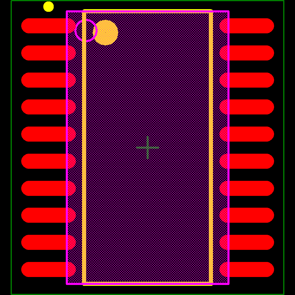 ICE2HS01GXUMA1 Footprint - Infineon