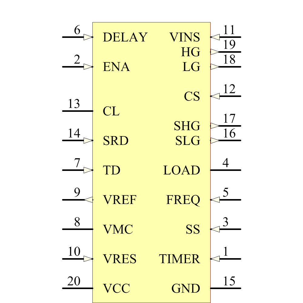ICE2HS01GXUMA1 Symbol - Infineon