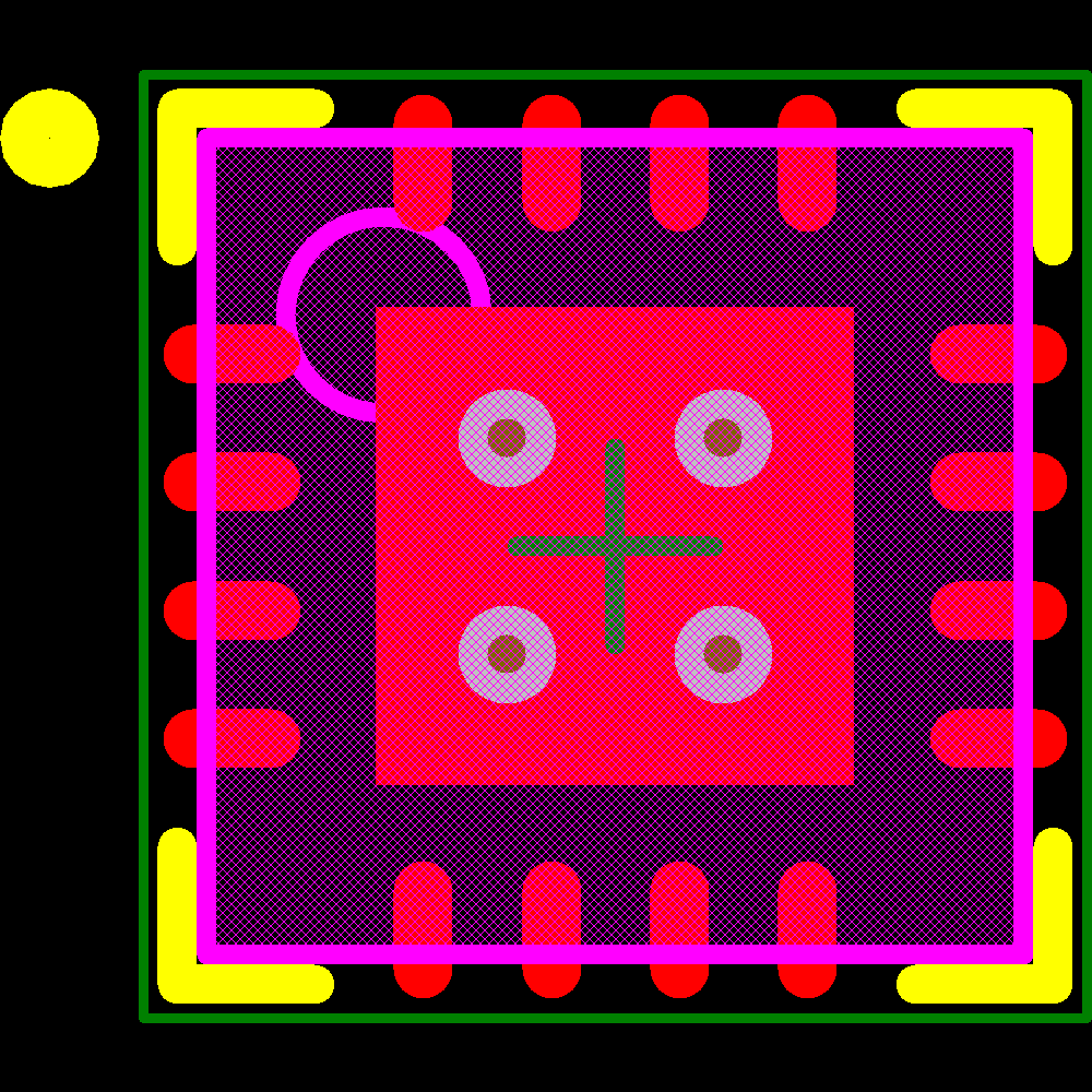 ADXL326BCPZ Footprint - Analog Devices