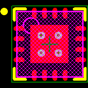 ADXL326BCPZ Footprint - Analog Devices