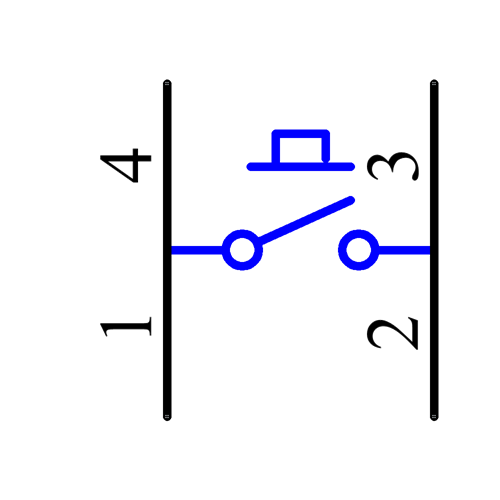 K12SD S 1.5 6N O LFTX Symbol - C&K Components