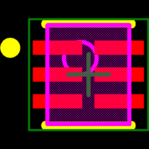 TSL25911FN Footprint - ams