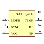 LTC3374HFE Symbol - Analog Devices