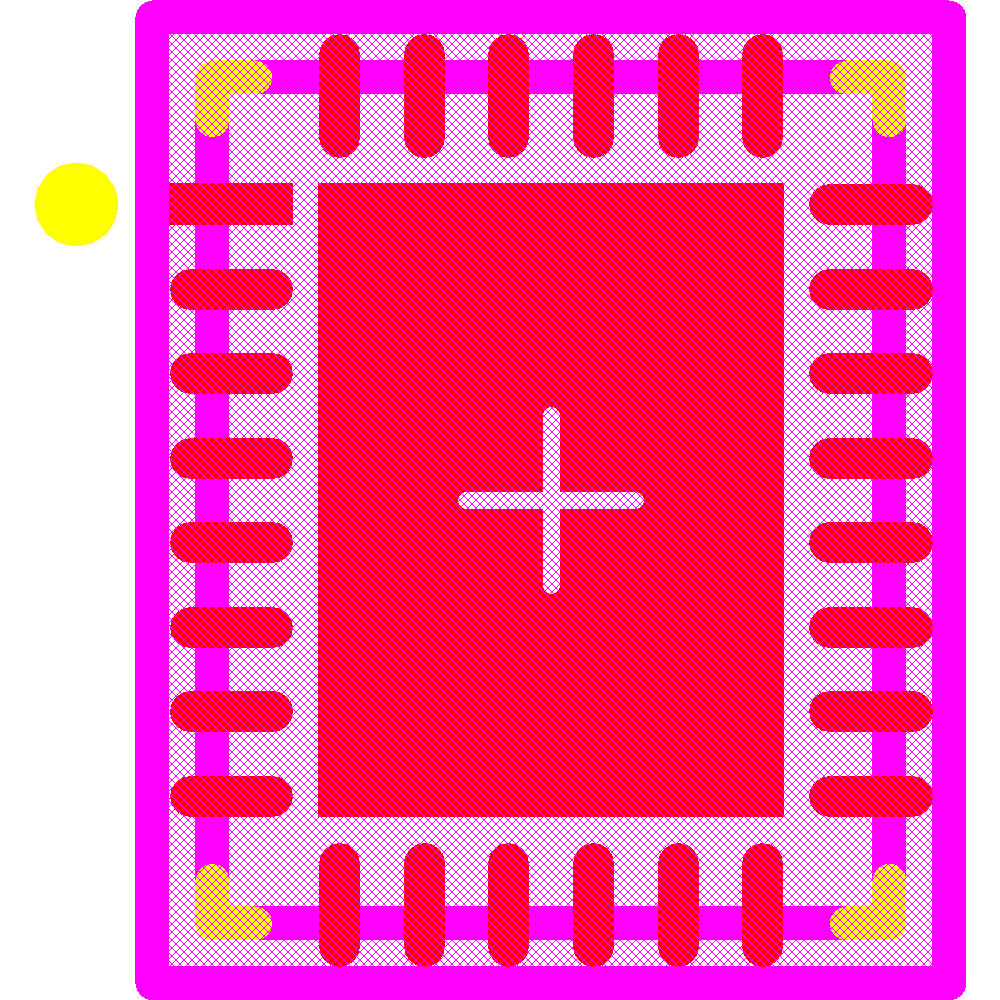 LTC3874IUFD#PBF Footprint - Analog Devices