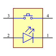 K12SD L WH0 1.5 6N O LFTX Symbol - C&K Components