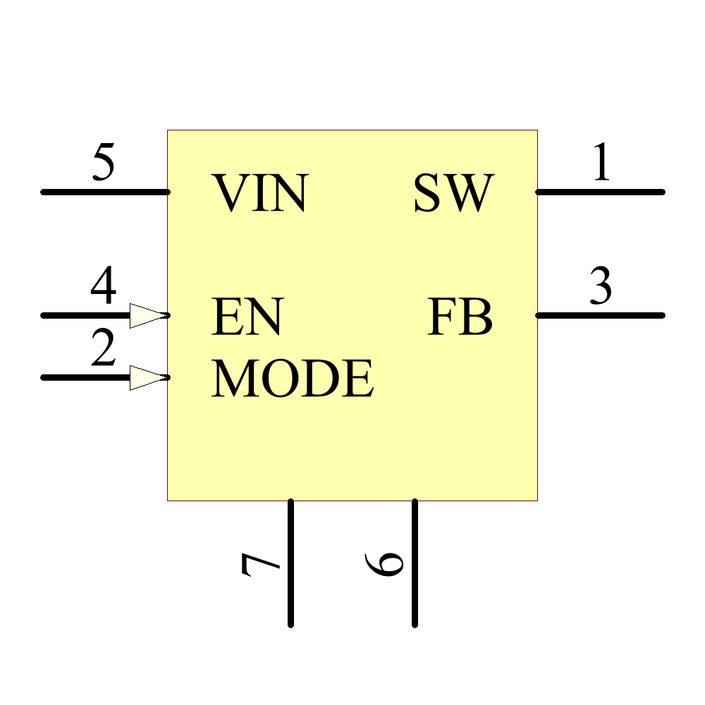 TPS62242DRVRG4 Symbol - Texas Instruments