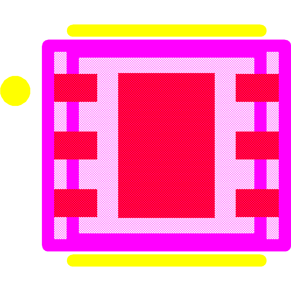 MAX16839ATT/V+T Footprint - Analog Devices