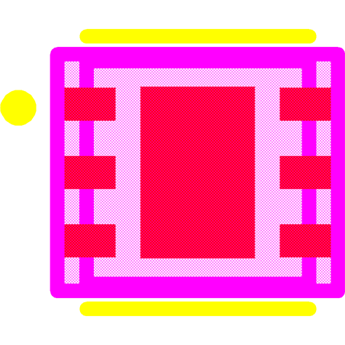 MAX16839ATT/V+T Footprint - Analog Devices
