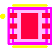 MAX16839ATT/V+T Footprint - Analog Devices